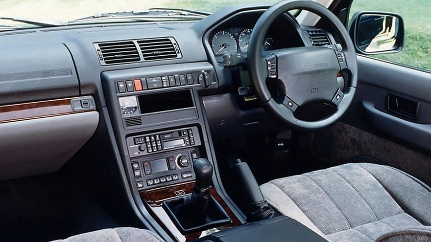 Интерьер Range Rover UK-spec (P38A) '1994–2002