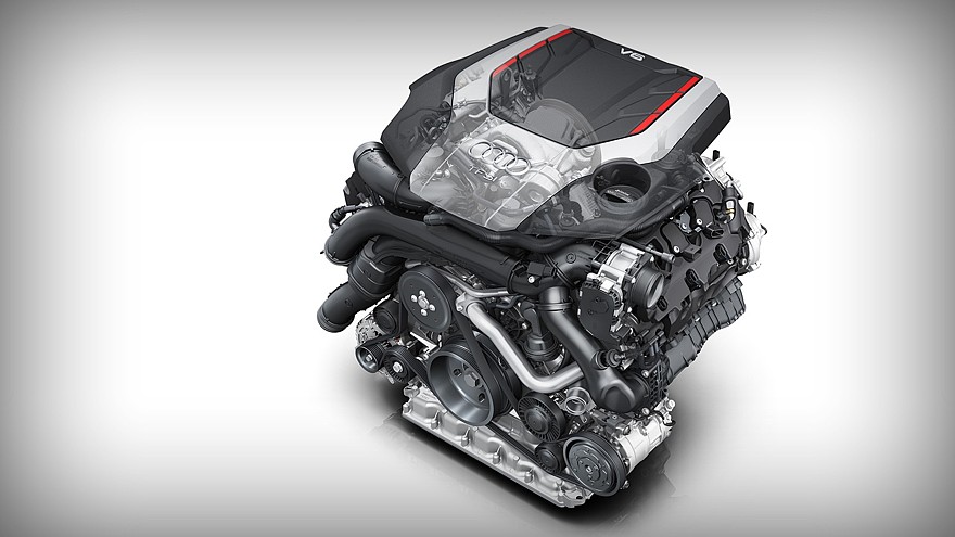 Двигатель нового Audi SQ5 весит 172 кг (-14 кг)