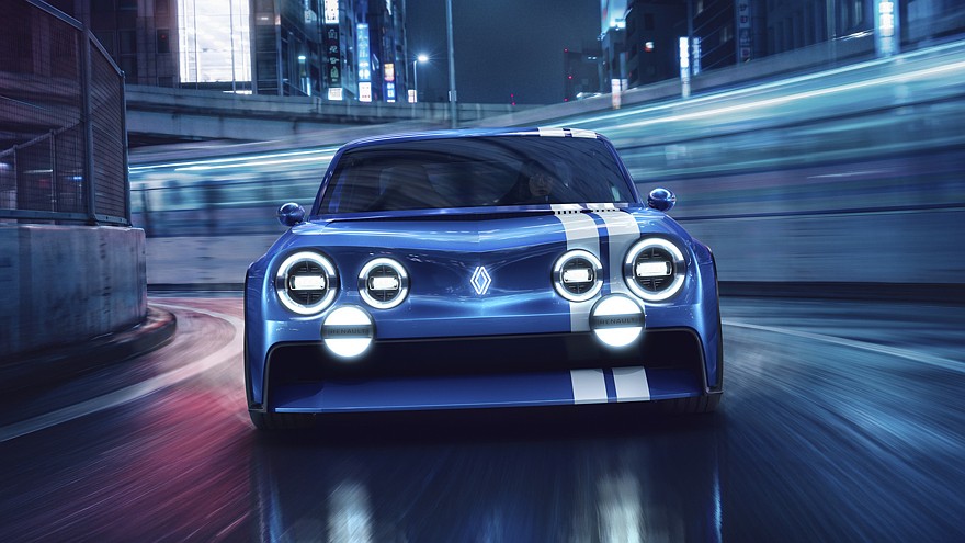 На фото: концепт Renault 8 Gordini