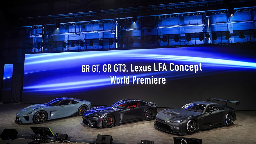 Lexus LFA Concept, GR GT и GR GT3