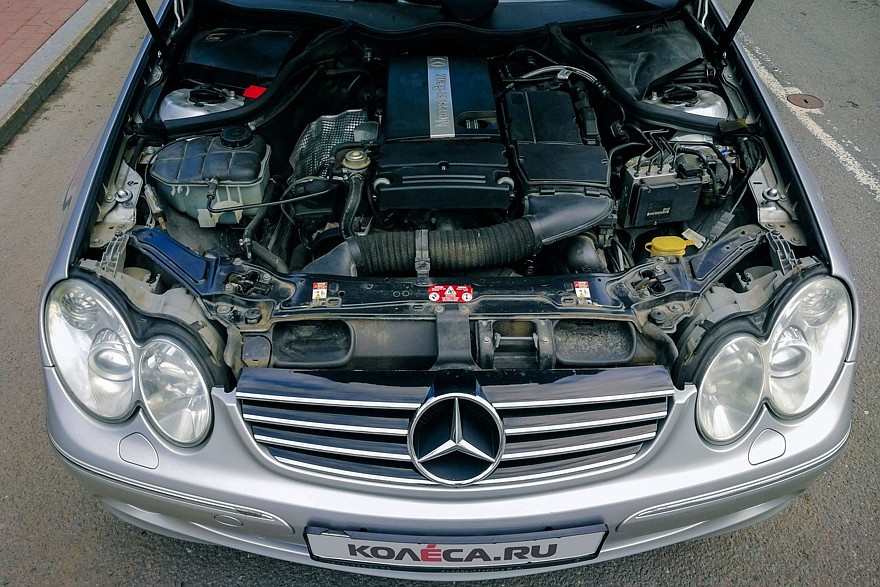 Mercedes-Benz CLK C209 двигатель