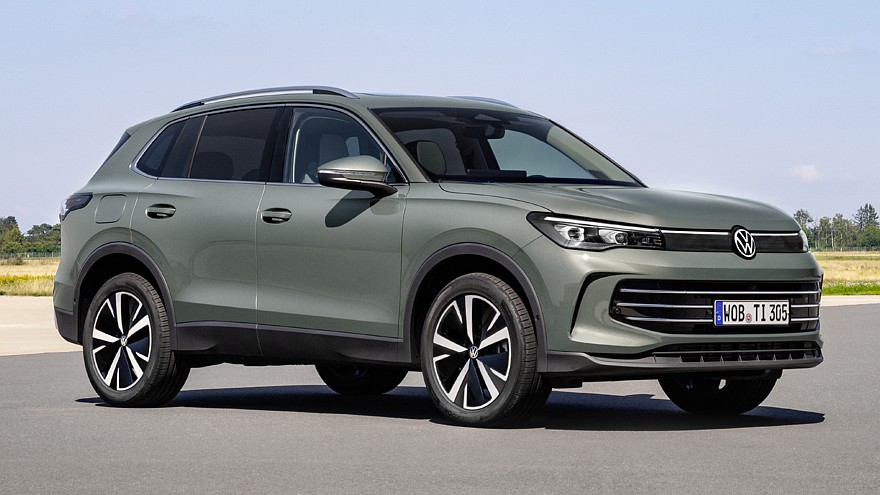Нынешний Volkswagen Tiguan с ДВС