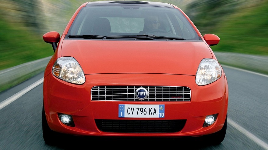 На фото: Fiat Grande Punto 3-porte '2005–12