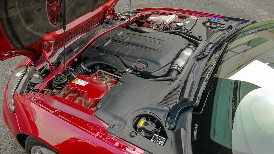 Jaguar XKR двигатель