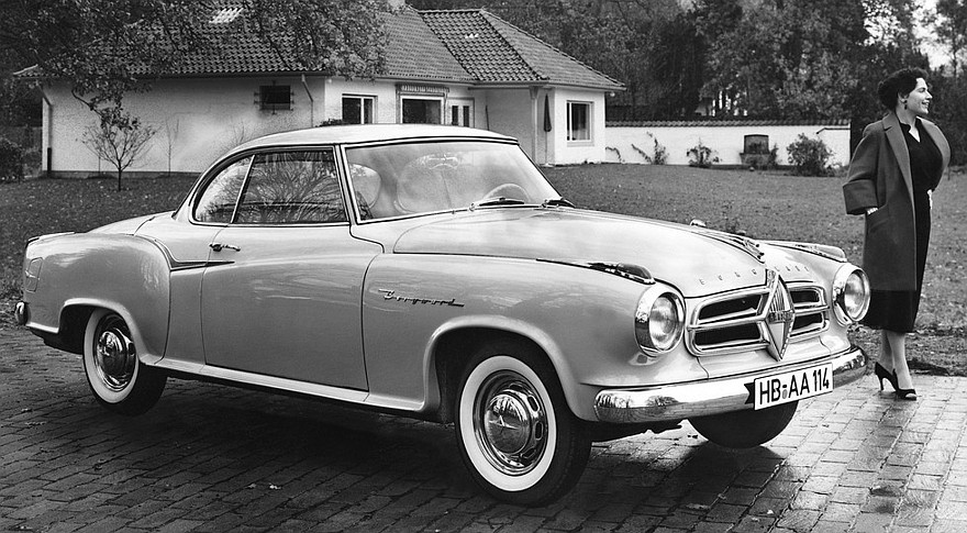 На фото: Borgward Isabella Coupe '1958–61 гг.