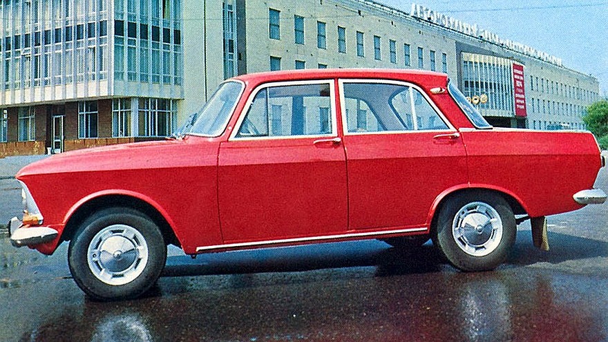 На фото: Москвич-412ИЭ '1969–76