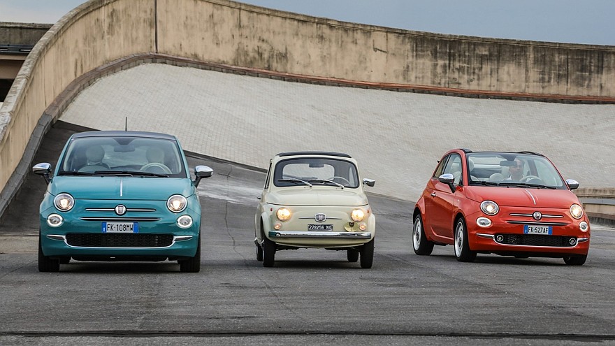 На фото: Fiat 500