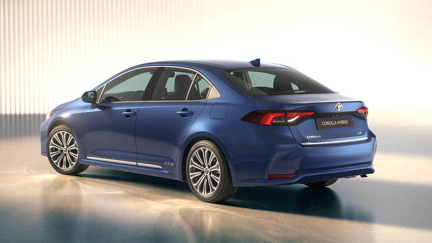 На фото: седан Toyota Corolla 60th anniversary