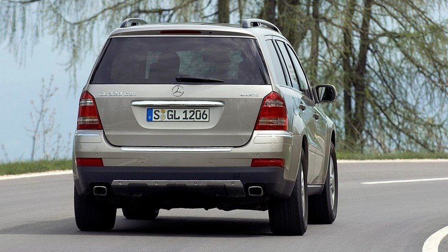 На фото: Mercedes-Benz GL 320 CDI (X164) '2006–09