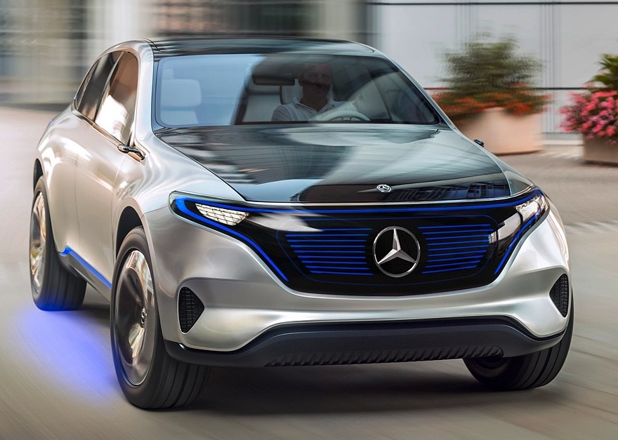 На фото: Mercedes-Benz Generation EQ Concept
