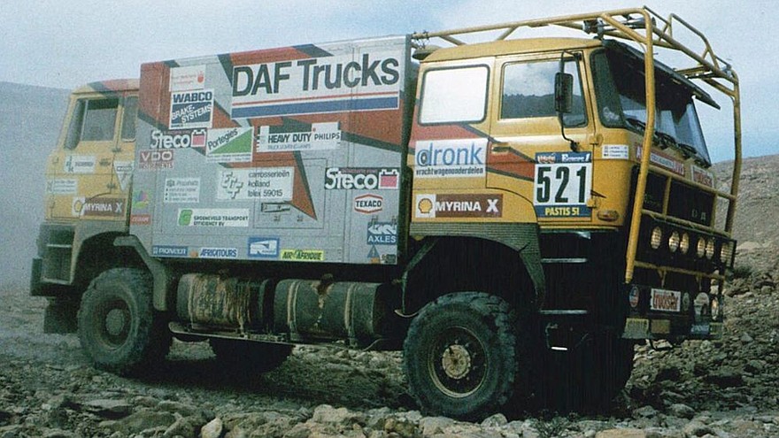 DAF TurboTwin: грузовой монстр, каких Дакар уже не увидит никогда3