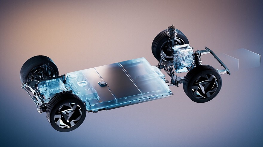 Варианты исполнения платформы RGEV medium 2.0 для электромобилей