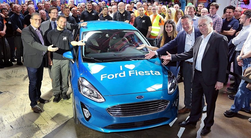 Neuer Ford Fiesta läuft in Köln vom Band