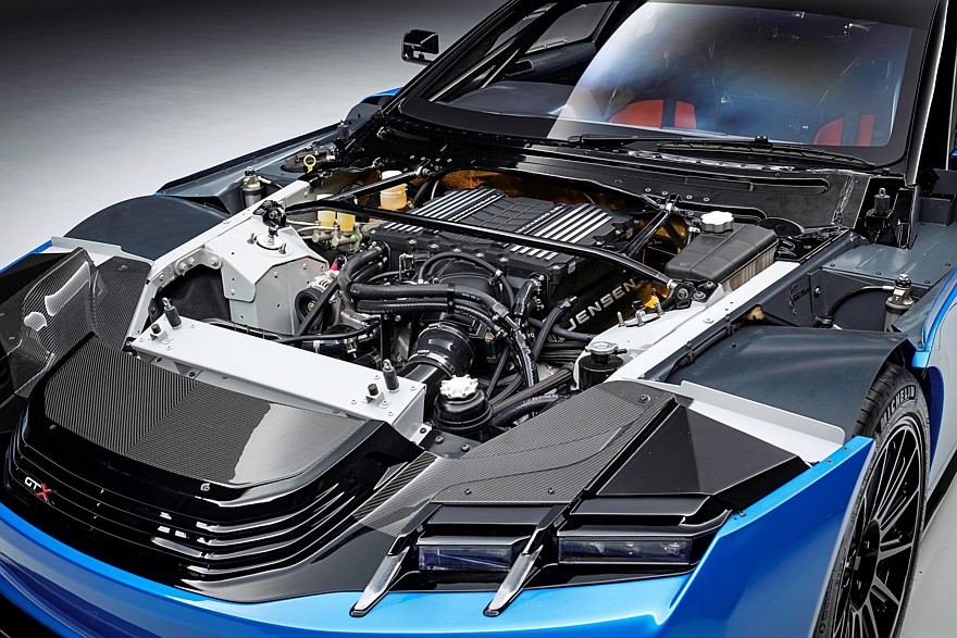 Новый Jensen Interceptor представлен в трековой версии GTX, дорожное купе тоже будет