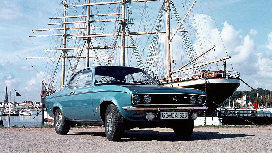 На фото: Opel Manta (A) '1970–1975