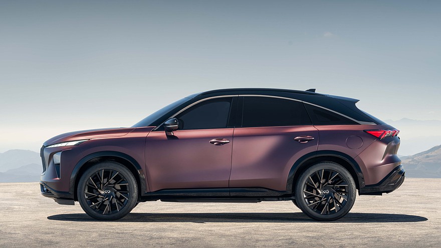 Интерьер концепта Infiniti QX65 Monograph