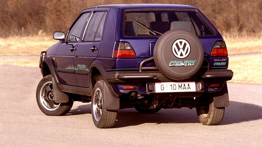 На фото: Volkswagen Golf Country '1990–1991