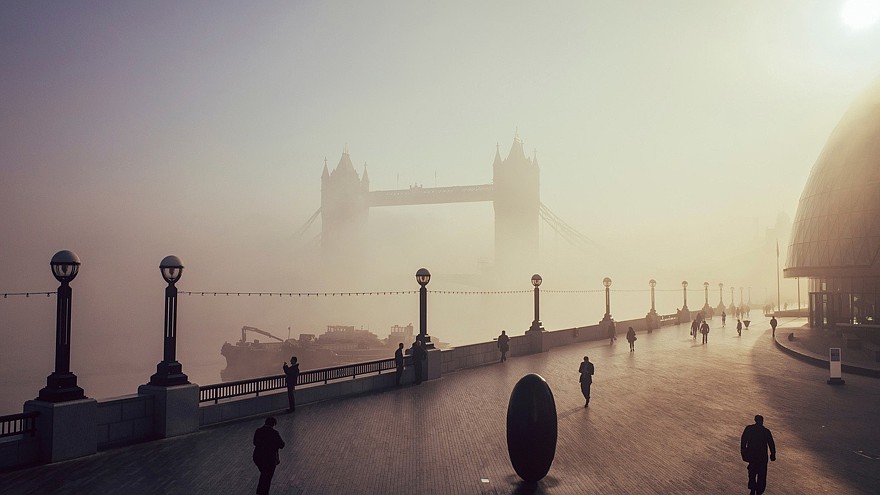 Лондон в тумане