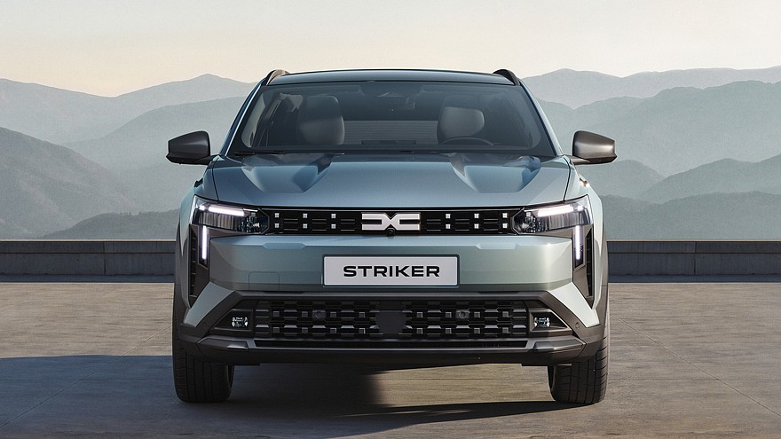 Dacia Striker вид сбоку