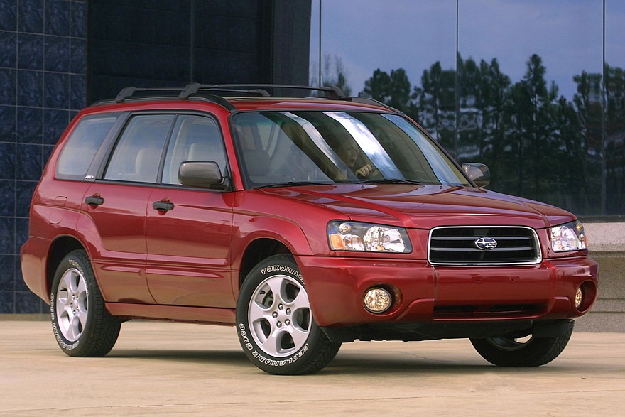 Subaru Forester (SG) ’2002–2005. Фото: autowp.ru