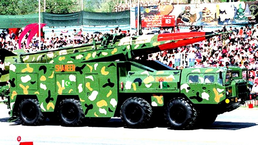 Пакистанская ракета Shaheen-1 на доработанном шасси МАЗ-543А (из архива СКБ-1 МАЗ)