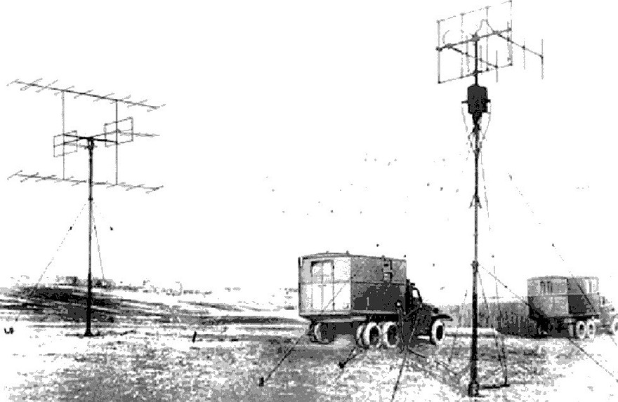 Радиолокационная станция П-3А Печора на ленд-лизовских шасси. 1948 год