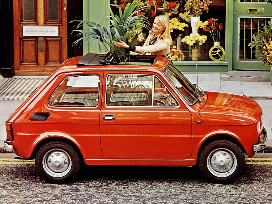 На фото: Fiat-126. Италия, 1972