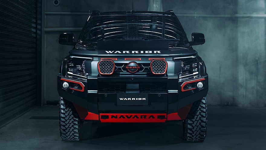 На фото: концепт Nissan Navara Warrior нового поколения