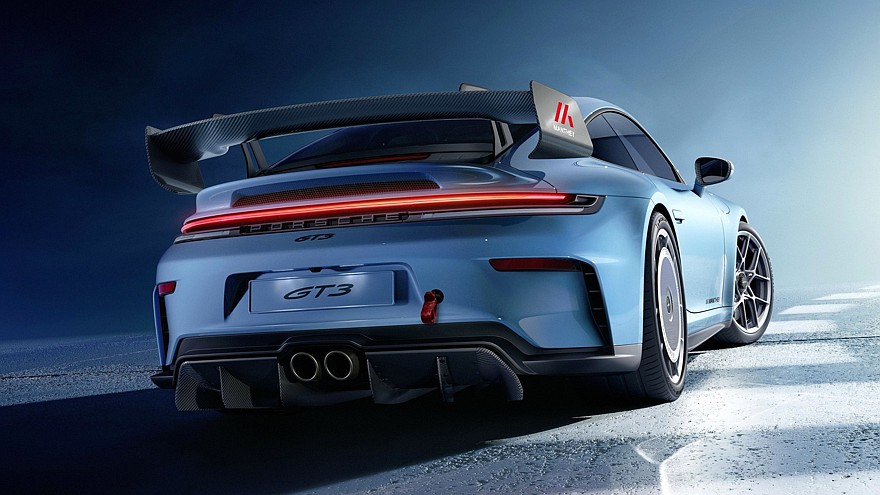 Porsche 911 GT3 Manthey Kit: более эффективная аэродинамика и доработанное шасси