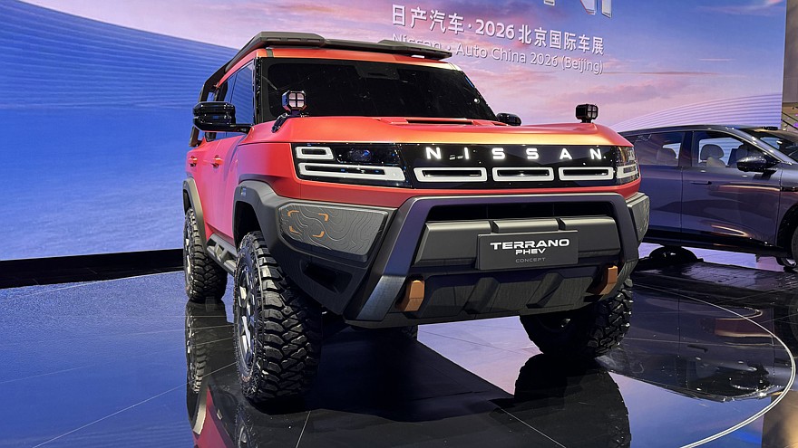 На фото: концепт Nissan Terrano PHEV