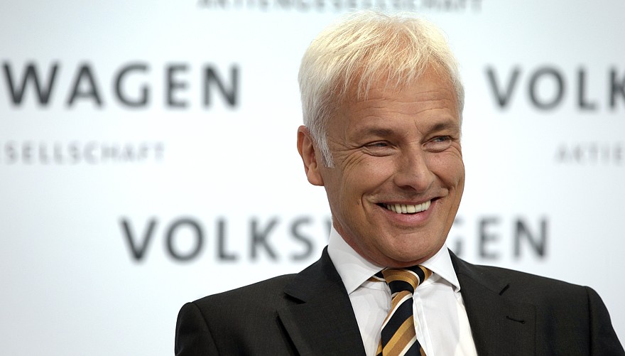 На фото: генеральный директор Volkswagen Маттиас Мюллер