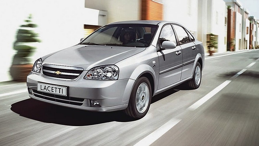 На фото: Chevrolet Lacetti Sedan CDX '2004–н.в.