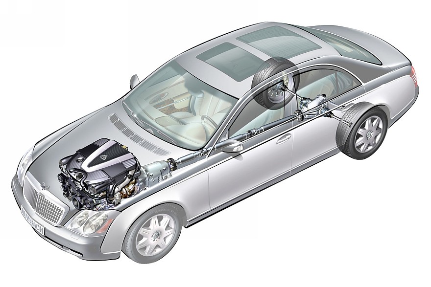 Технически Maybach являлся квинтэссенцией S-класса последнего десятилетия