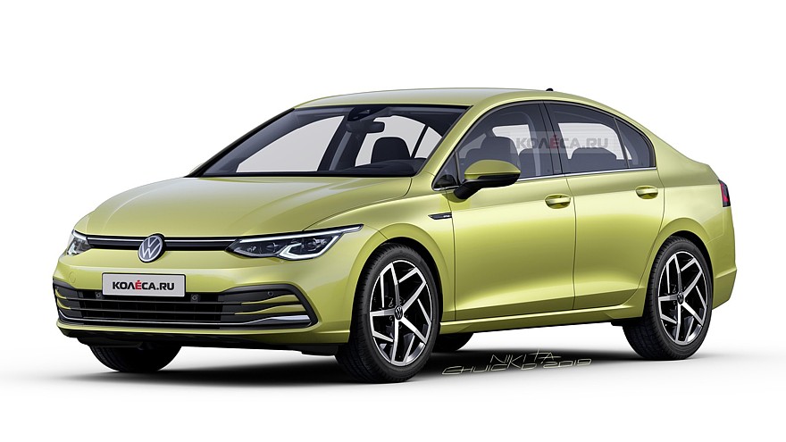 Новый седан Volkswagen Golf - КОЛЕСА.ру – автомобильный журнал