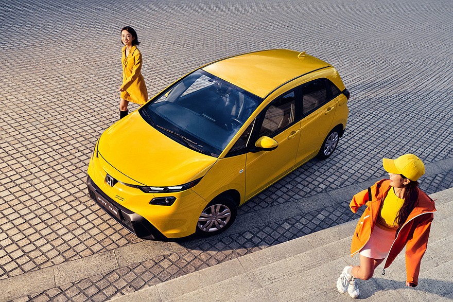 Обновленный Honda Fit для Китая