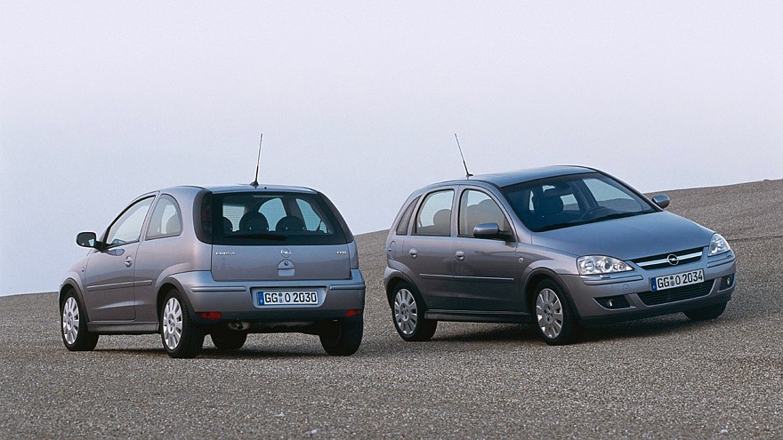 На фото: Opel Corsa (C) '2000–06