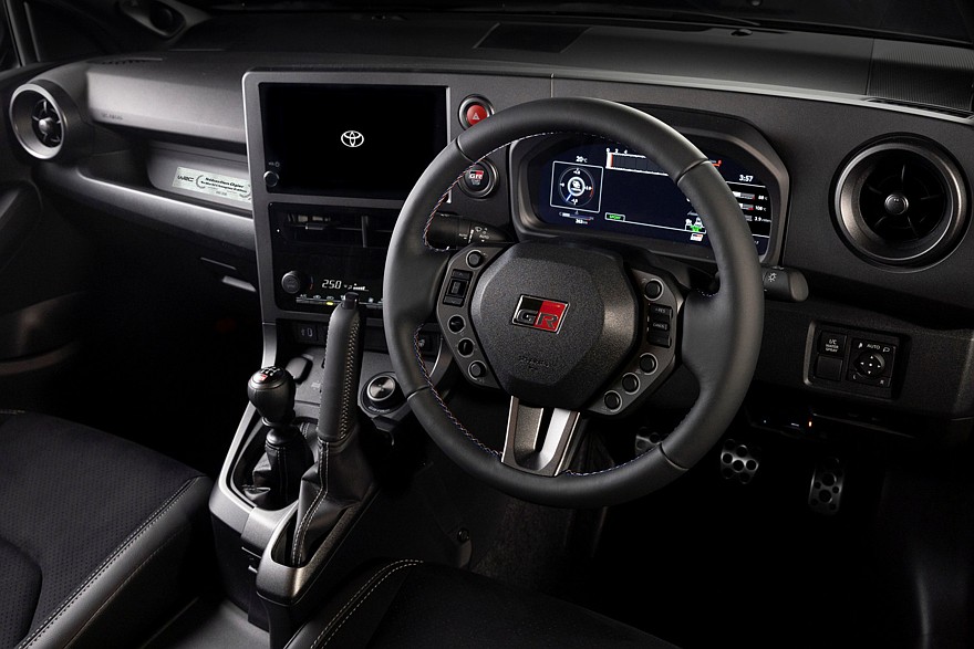 На фото: салон GR Yaris Sébastien Ogier 9x World Champion Edition