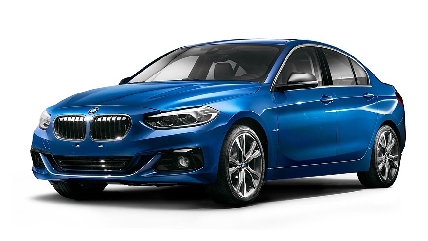 Переднеприводный седан BMW 1 серии – эксклюзивный продукт для китайского рынка.