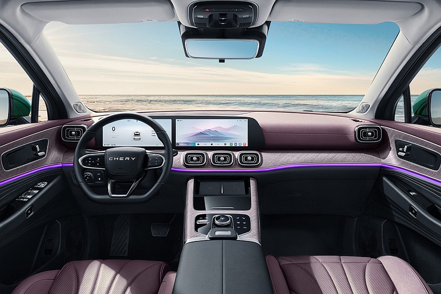 Дореформенный Chery Tiggo 9 для Китая