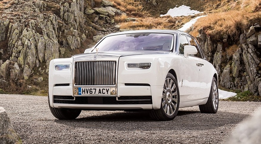 На фото: Rolls-Royce Phantom нового поколения