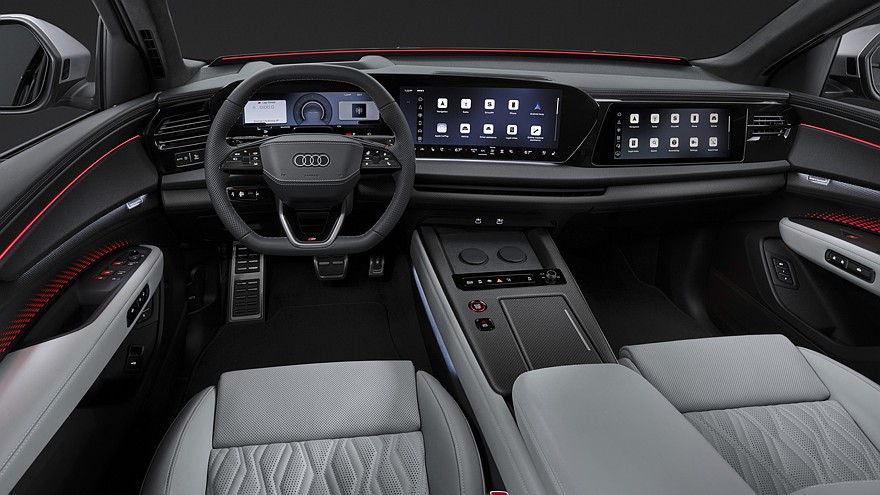 Флагманский кроссовер Audi Q9 готовится к скорой премьере: рассекречен салон