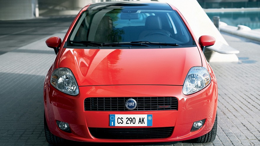 На фото: Fiat Grande Punto 3-porte '2005–12