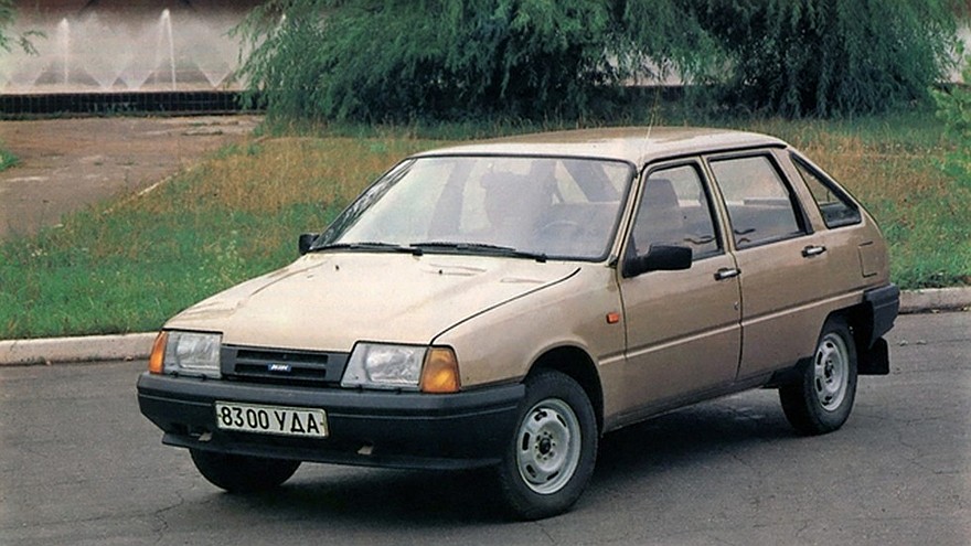 Финальный облик автомобиля после 1987 года получился именно таким