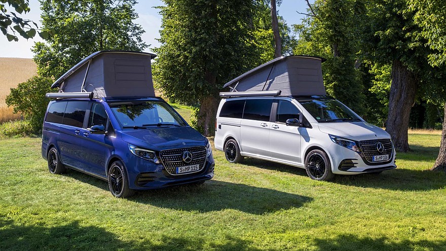 На фото: обновлённый Mercedes-Benz Marco Polo