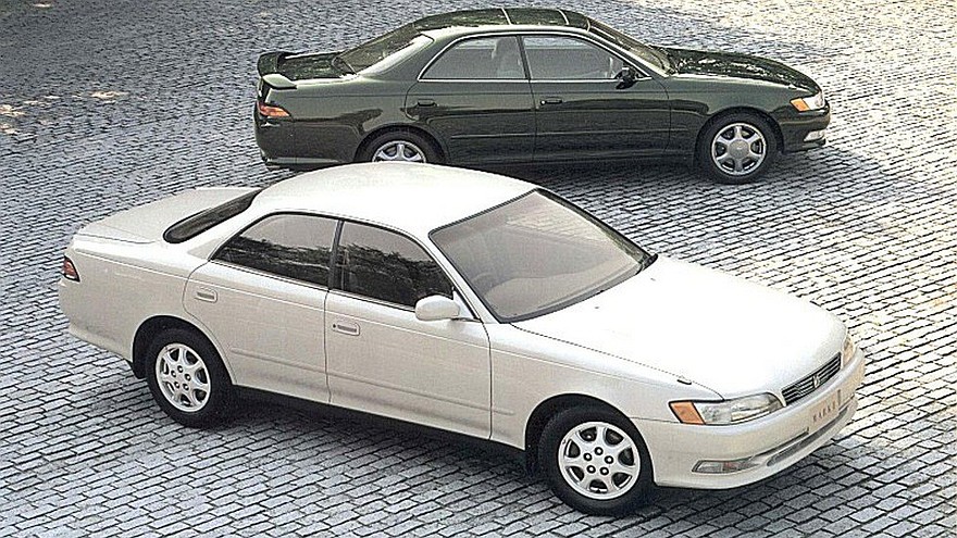 На фото: Toyota Mark II (Х90) '1994–96