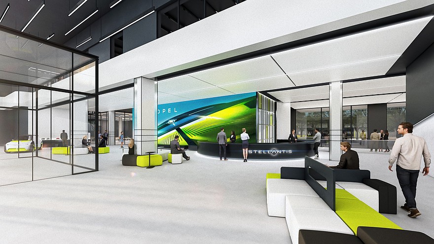 Рендеры новой штаб-квартиры Opel grEEn-campus