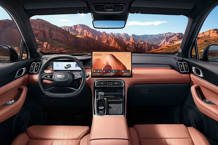 Обновленный Geely Boyue L