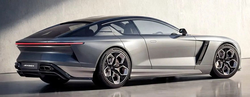 Новый Jensen Interceptor представлен в трековой версии GTX, дорожное купе тоже будет