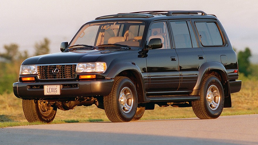 На фото: Lexus LX 450 (FZJ80) '1996–1998