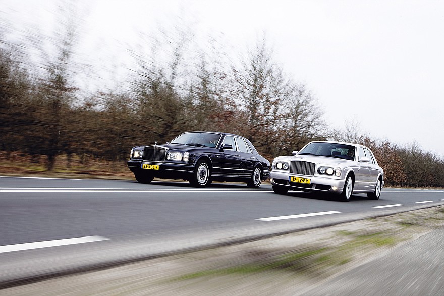 Rolls-Royce Silver Seraph и Bentley Arnage – рядом во всех смыслах